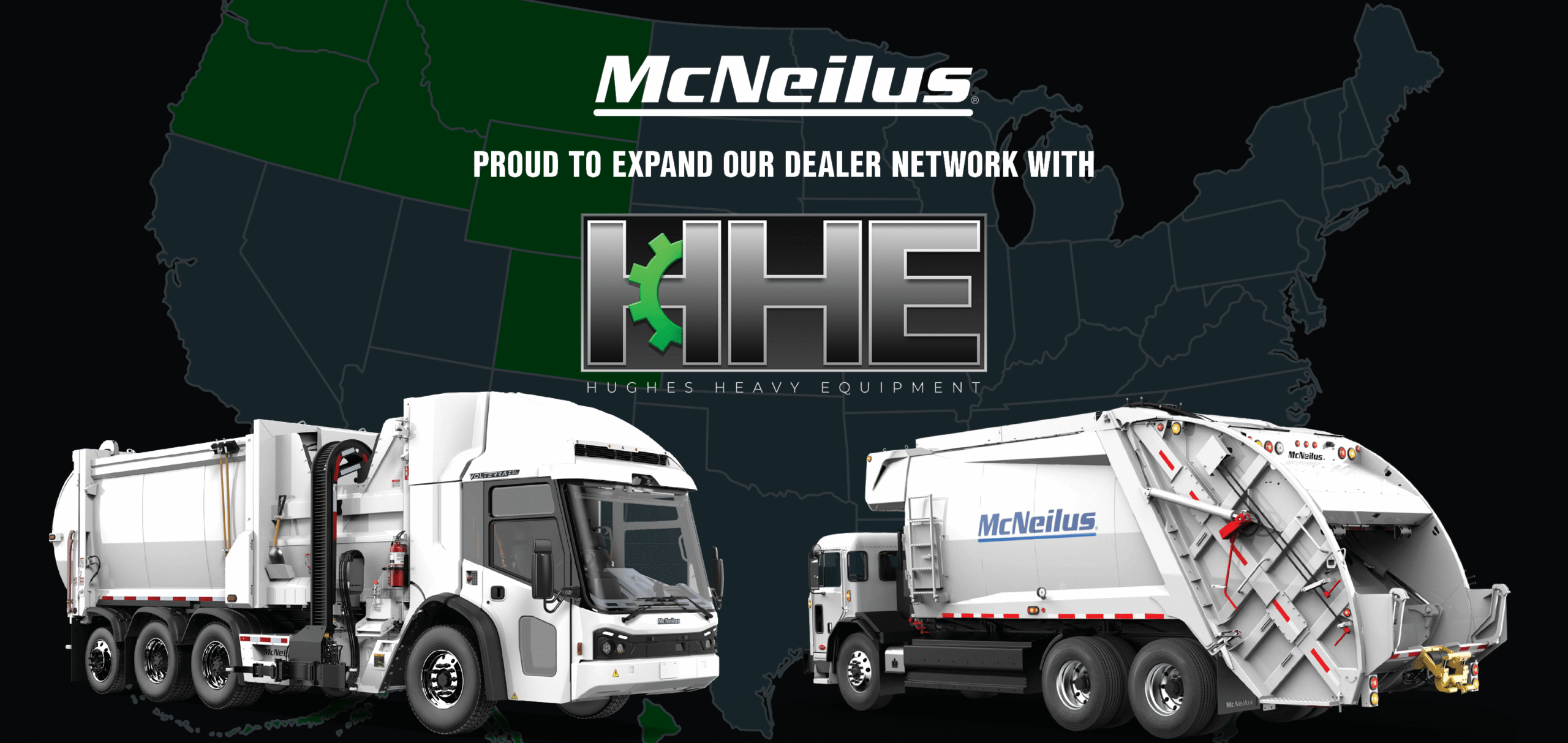 Featured image for “HUGHES HEAVY EQUIPMENT JOINS MCNEILUS’ GROWING DEALER NETWORK, EXPANDING COVERAGE IN WESTERN U.S.”
